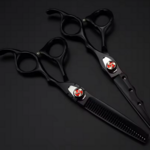 Set de Tijeras Tiburon X 2 Negra