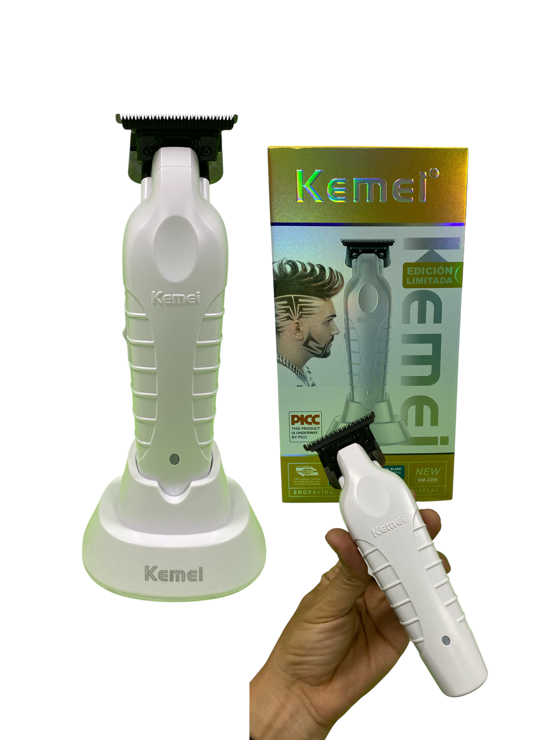 KM-2299 BLANCA CON BASE